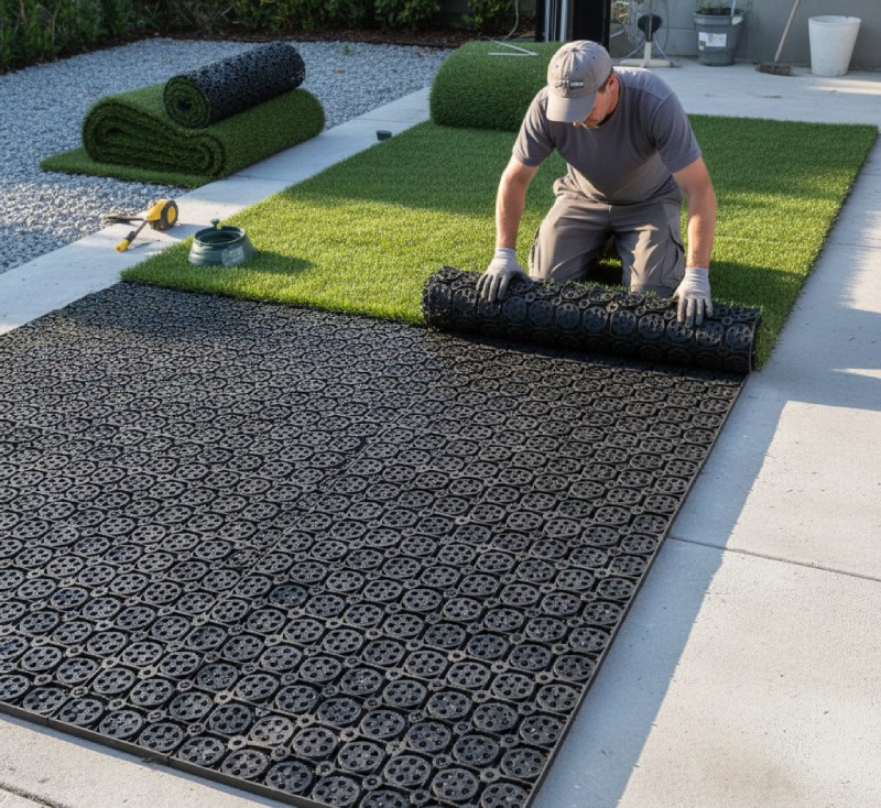 cesped artificial en hormigón2